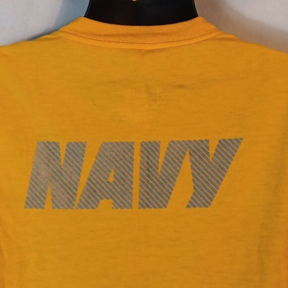 US Navy Undershirt Navy Physical Fitness Uniform Tee - Picture 4 of 6